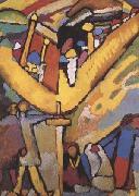 Wassily Kandinsky Study for Inprovisation 8 (mk09) oil painting artist